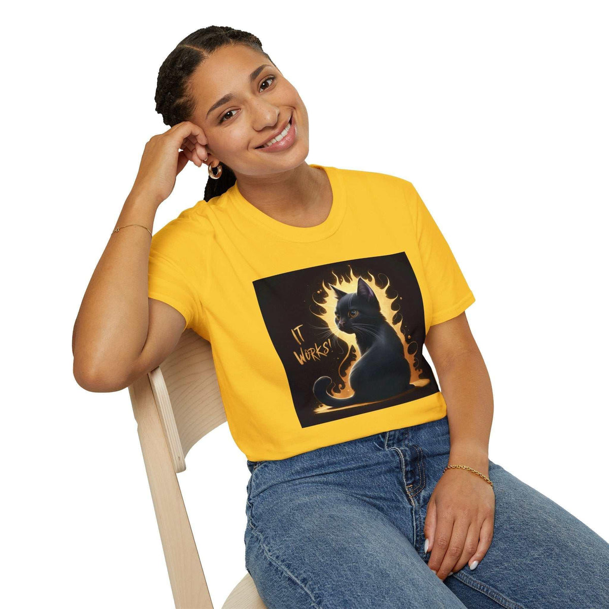 It Works Unisex Softstyle T-Shirt - Bold & Motivating - Under the Stars Babe - underthestarsbabe