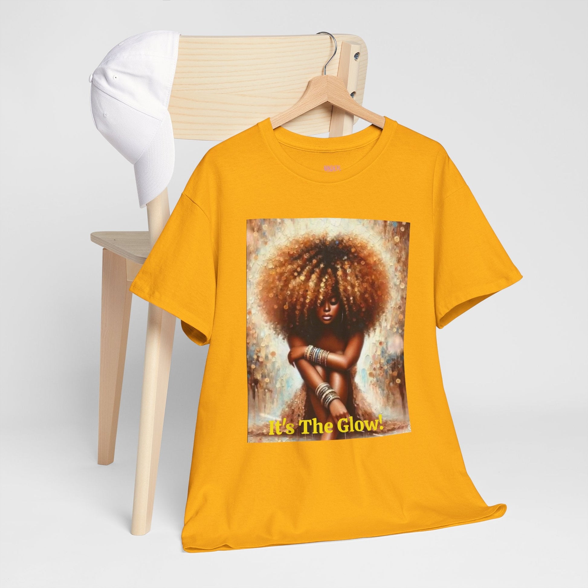 It's The Glow! Natural Hair T-Shirt - underthestarsbabe