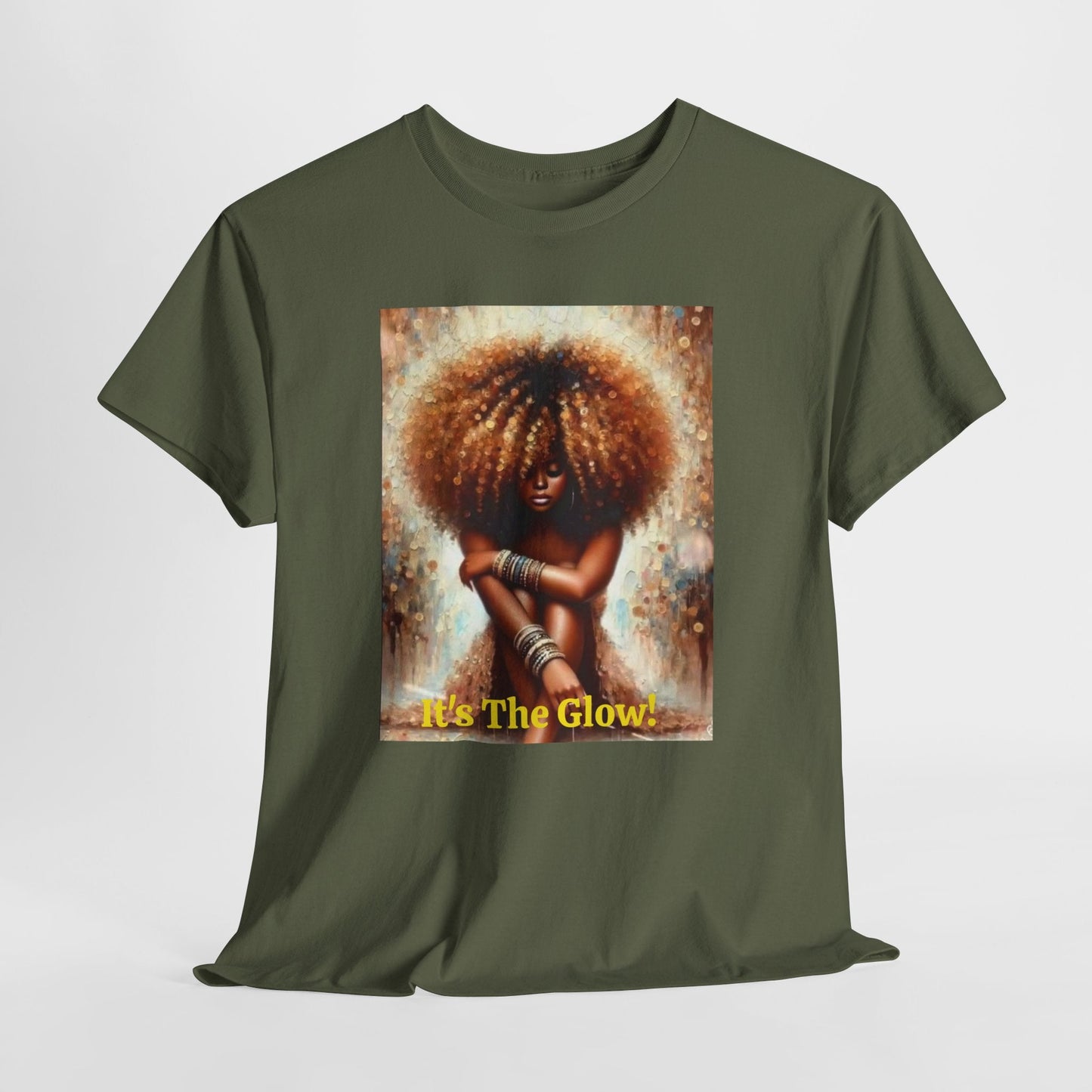 It's The Glow! Natural Hair T-Shirt - underthestarsbabe