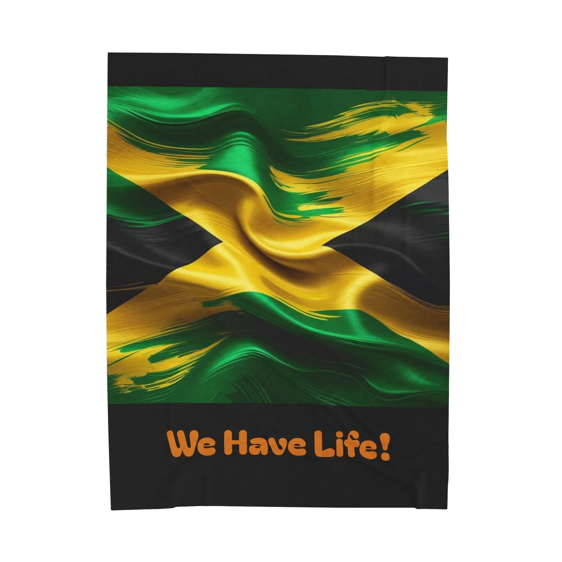 Jamaican Flag Cozy and Vibrant Light Weight Blanket - underthestarsbabe