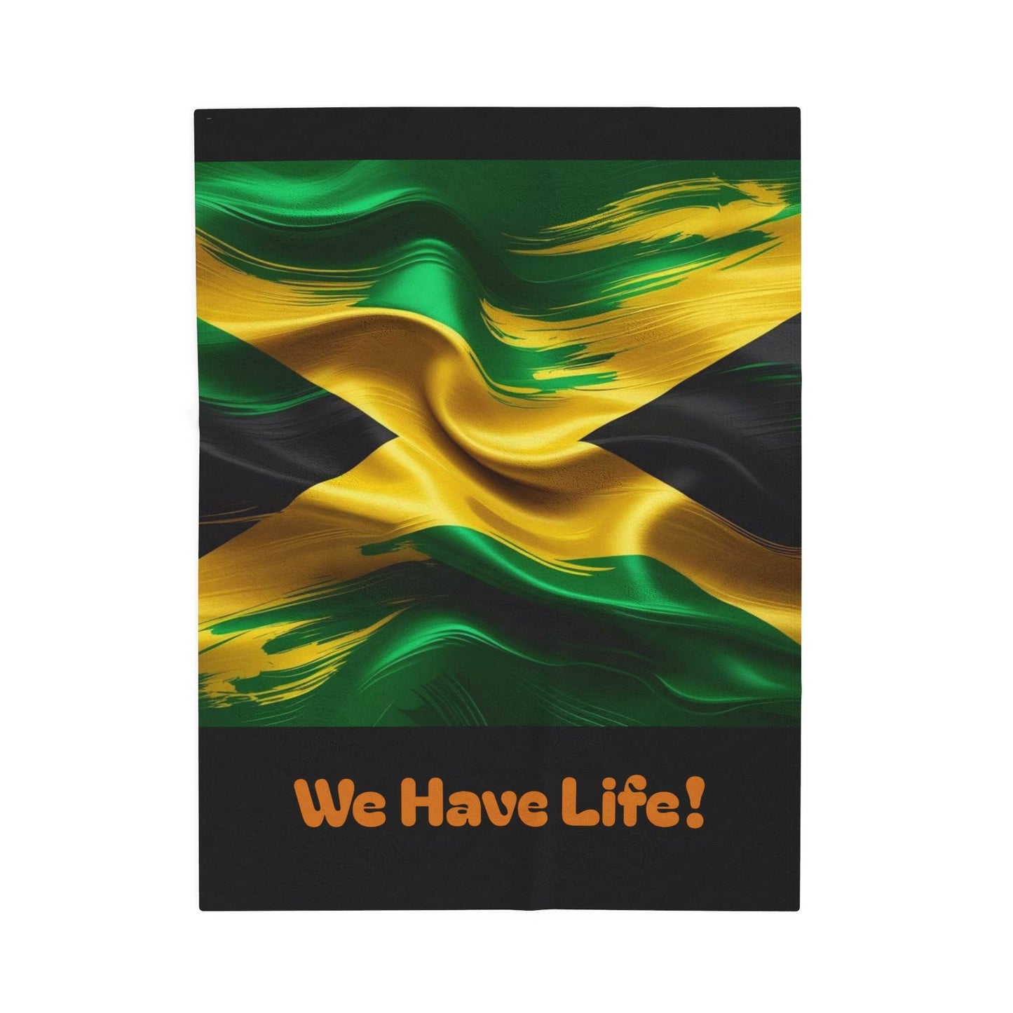 Jamaican Flag Cozy and Vibrant Light Weight Blanket - underthestarsbabe