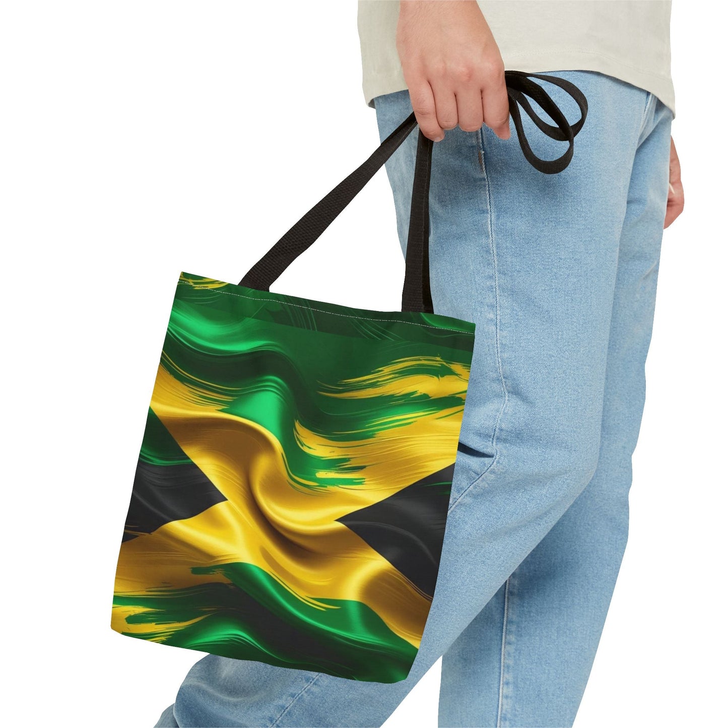 Jamaican Flag Tote Bag (AOP) - underthestarsbabe