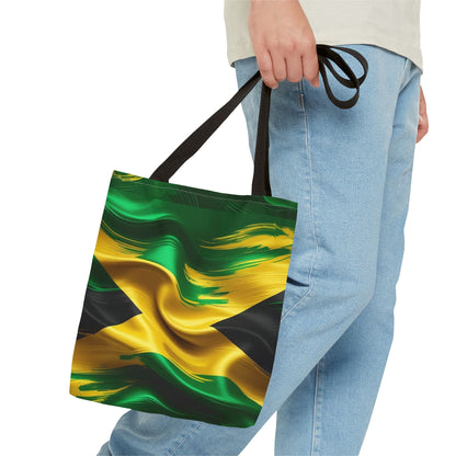 Jamaican Flag Tote Bag (AOP) - underthestarsbabe
