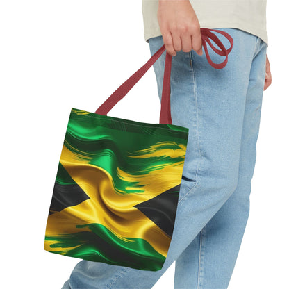 Jamaican Flag Tote Bag (AOP) - underthestarsbabe