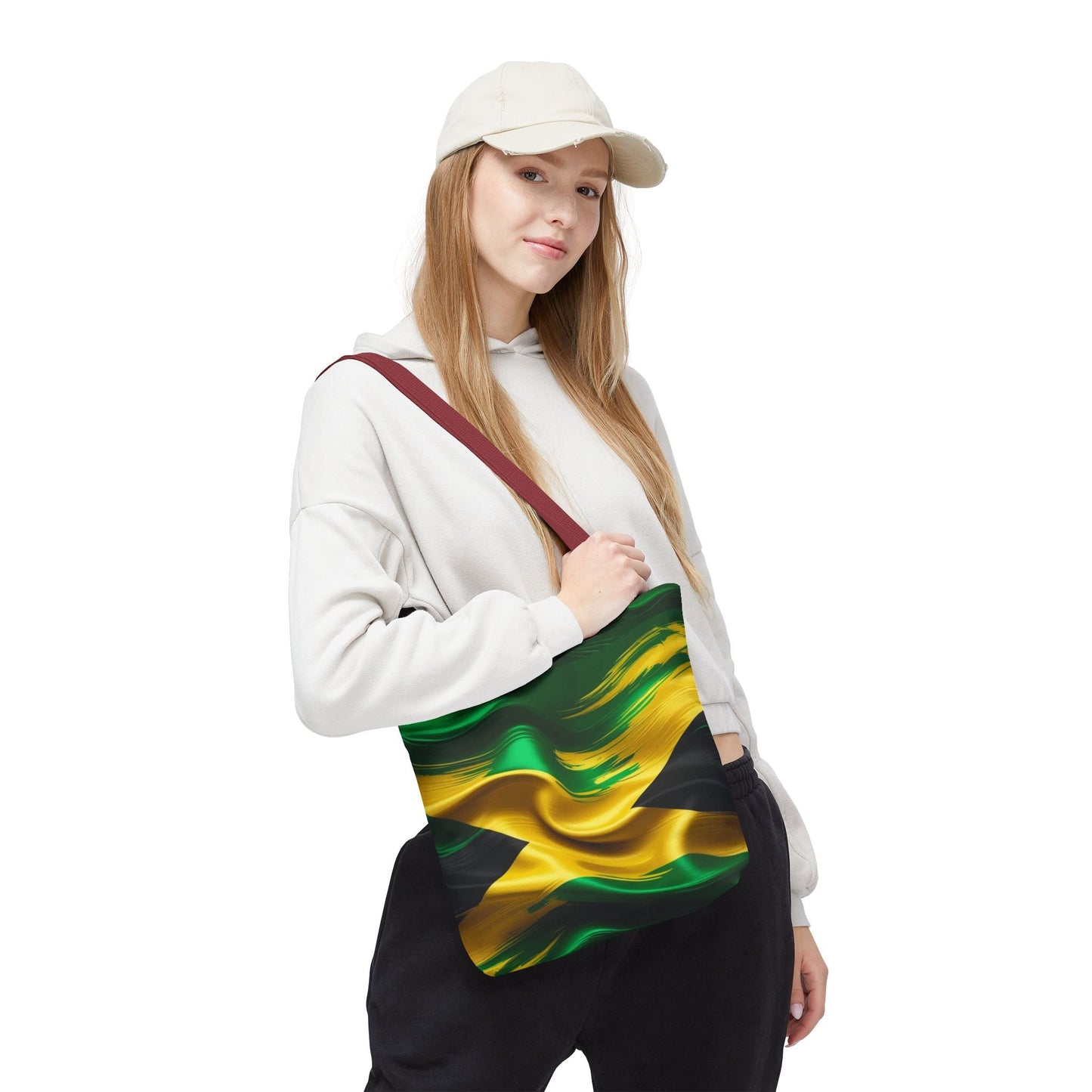 Jamaican Flag Tote Bag (AOP) - underthestarsbabe