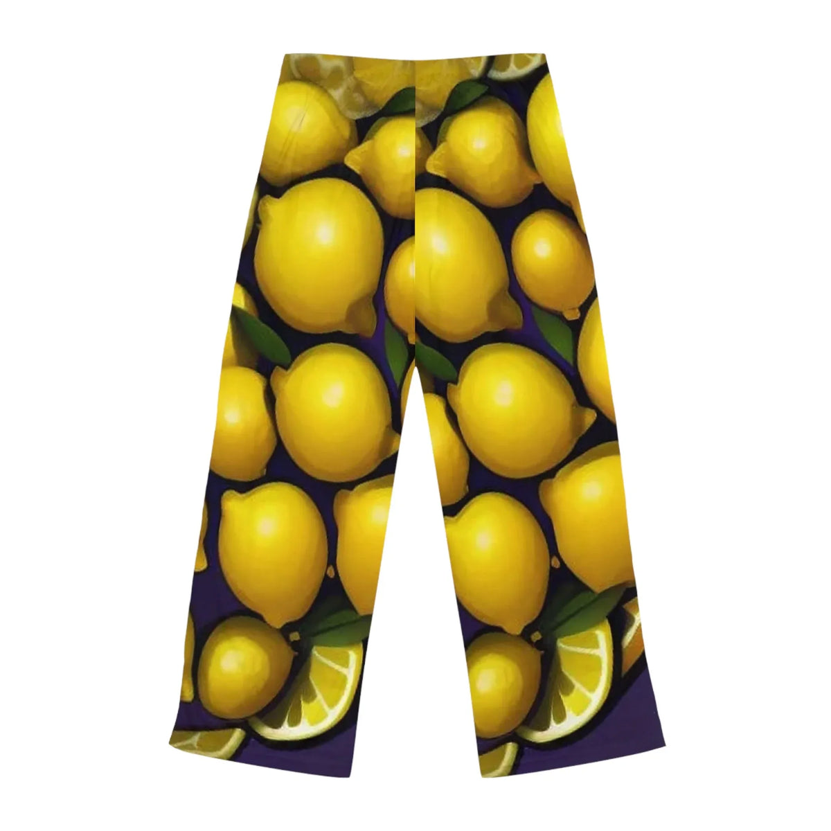 Lemons Women's Pajama Pants | Soft Lemon Print Sleepwear - underthestarsbabe