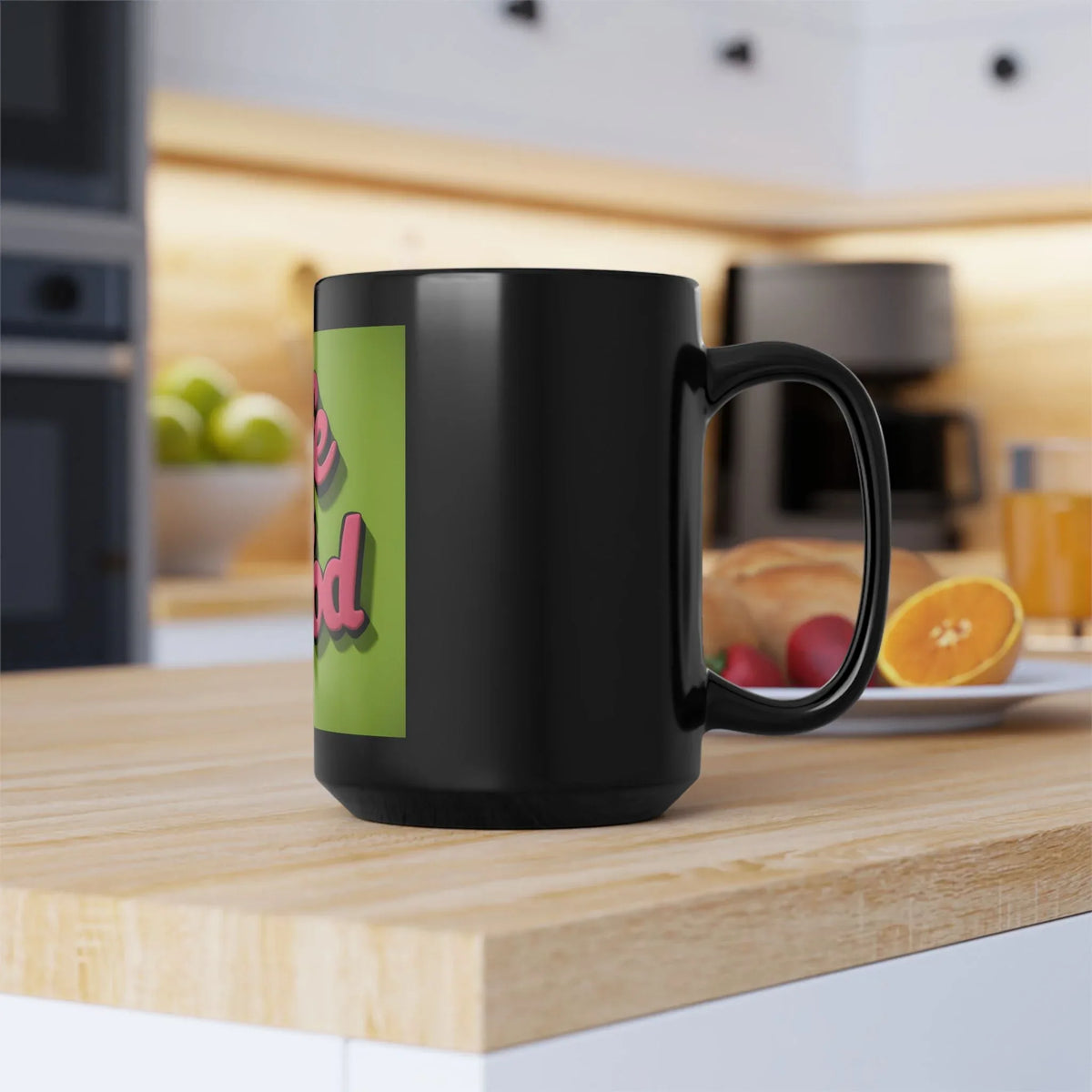 Life is Good Black Mug 15oz - Inspiring & Sleek - Under the Stars Babe - underthestarsbabe