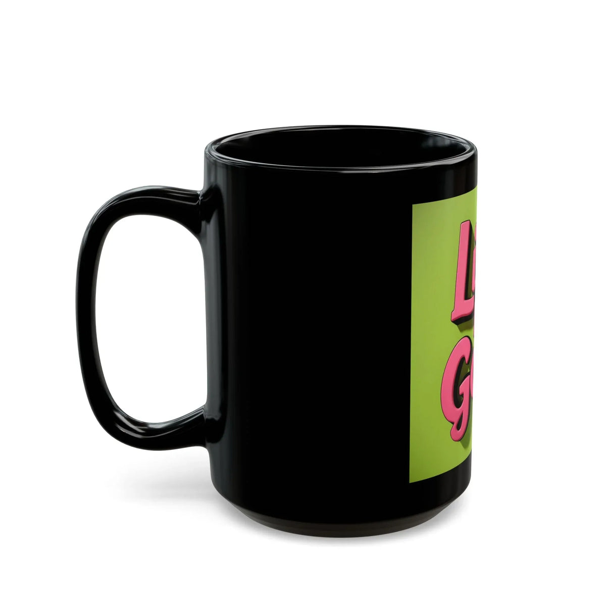 Life is Good Black Mug 15oz - Inspiring & Sleek - Under the Stars Babe - underthestarsbabe
