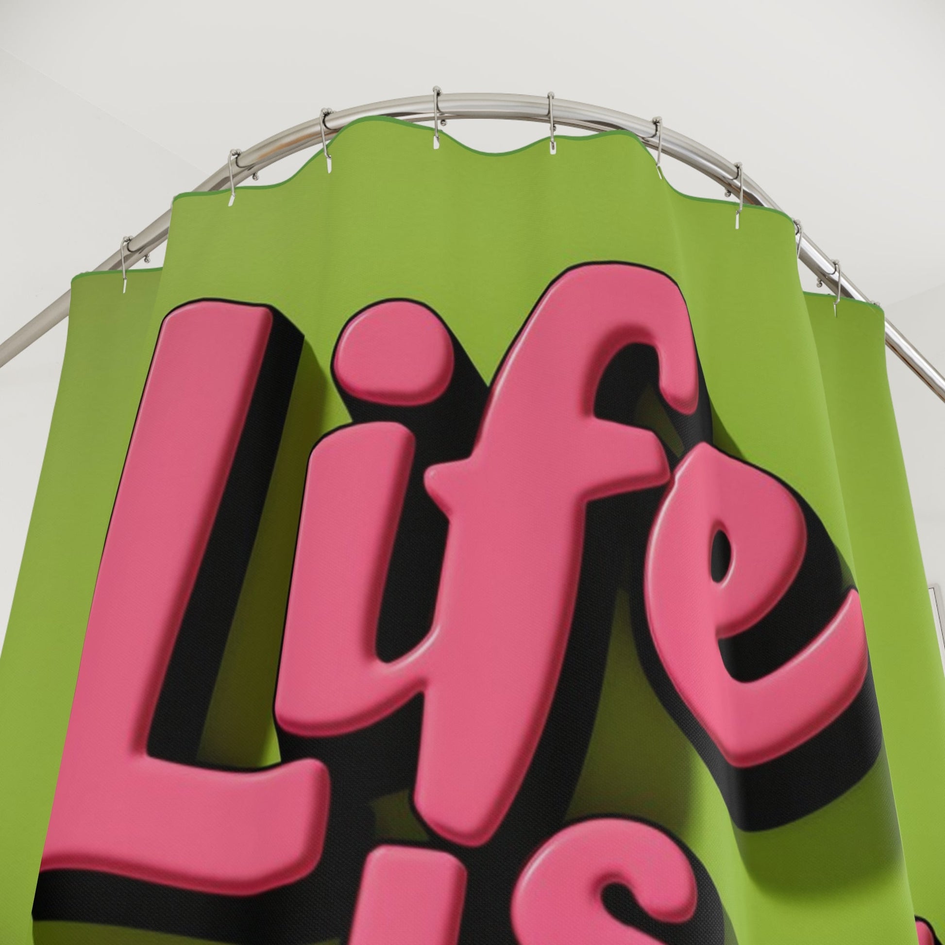 Life Is Good! Shower Curtains - underthestarsbabe