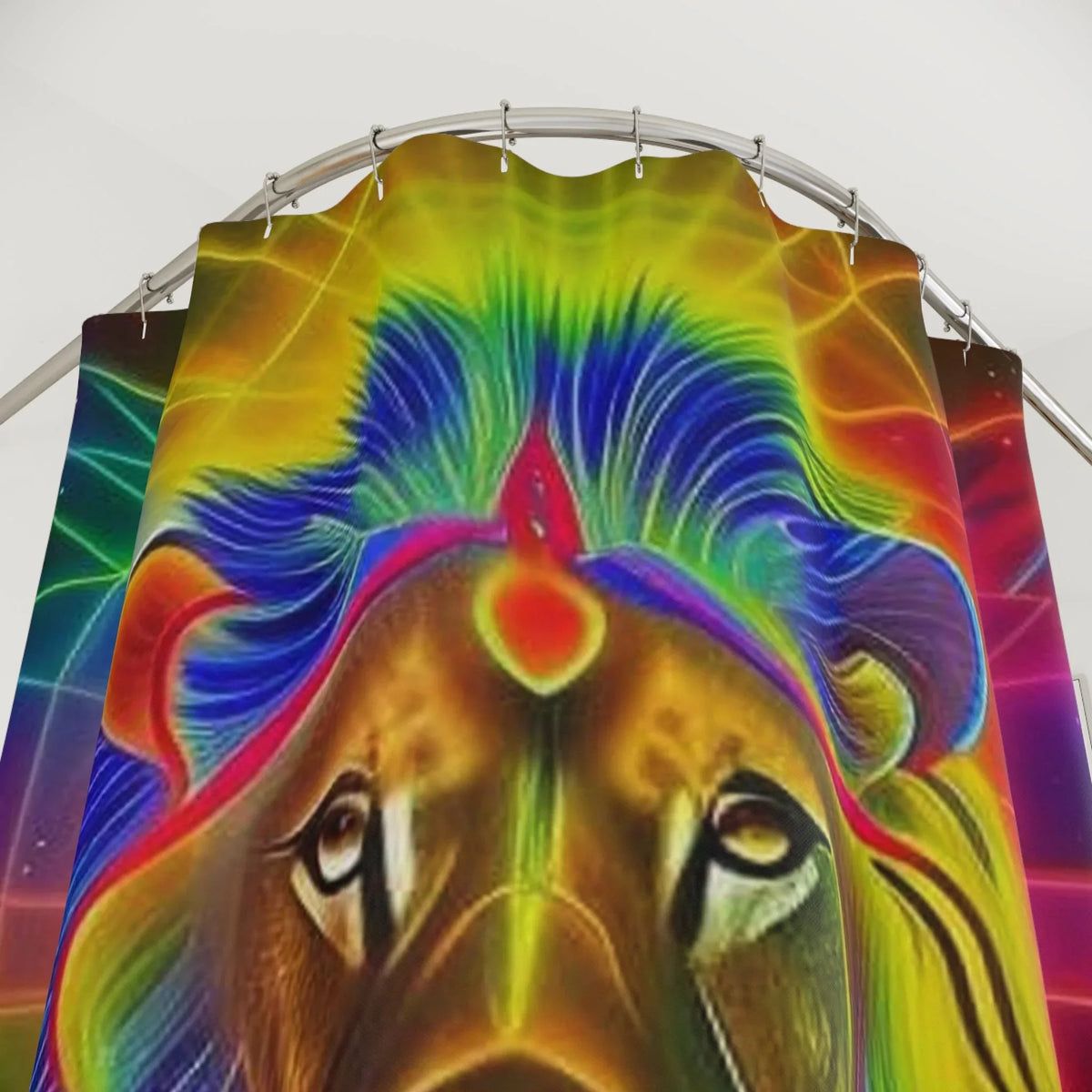 Lion Of Judah Shower Curtain - underthestarsbabe