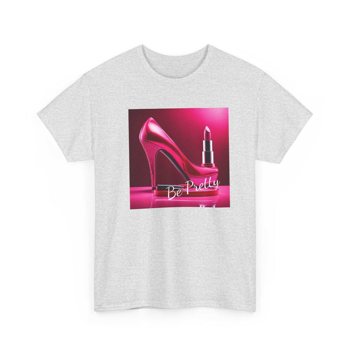 Lipstick N High Heels Unisex Heavy Cotton Tee - underthestarsbabe
