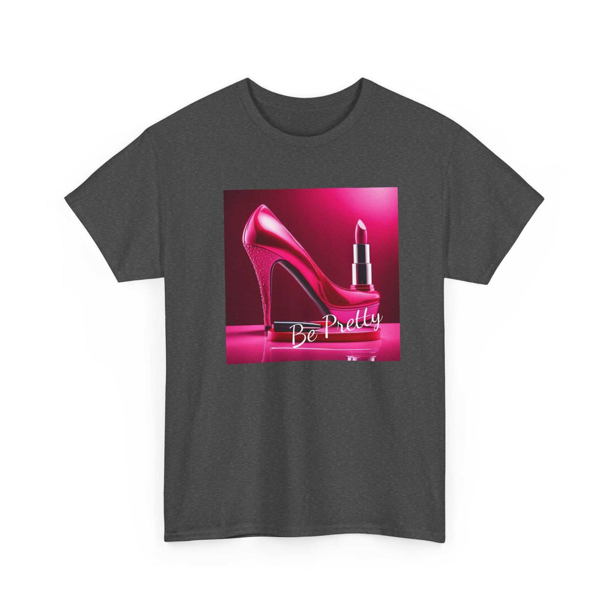 Lipstick N High Heels Unisex Heavy Cotton Tee - underthestarsbabe