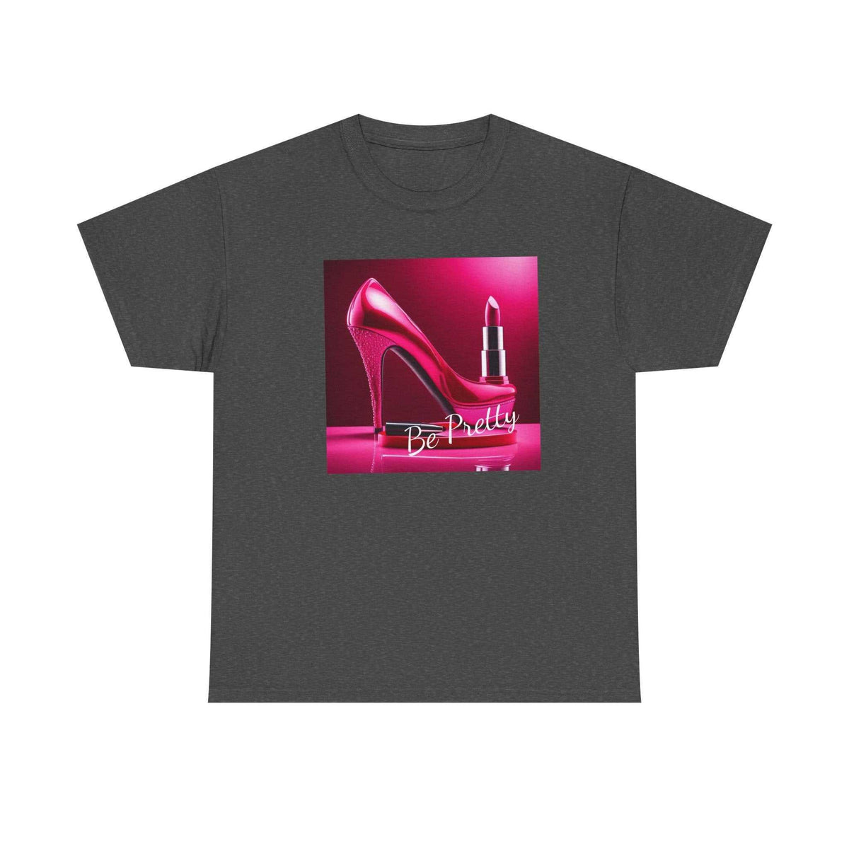 Lipstick N High Heels Unisex Heavy Cotton Tee - underthestarsbabe