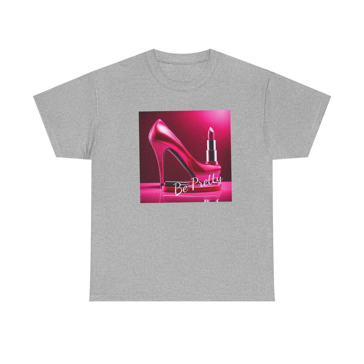 Lipstick N High Heels Unisex Heavy Cotton Tee - underthestarsbabe