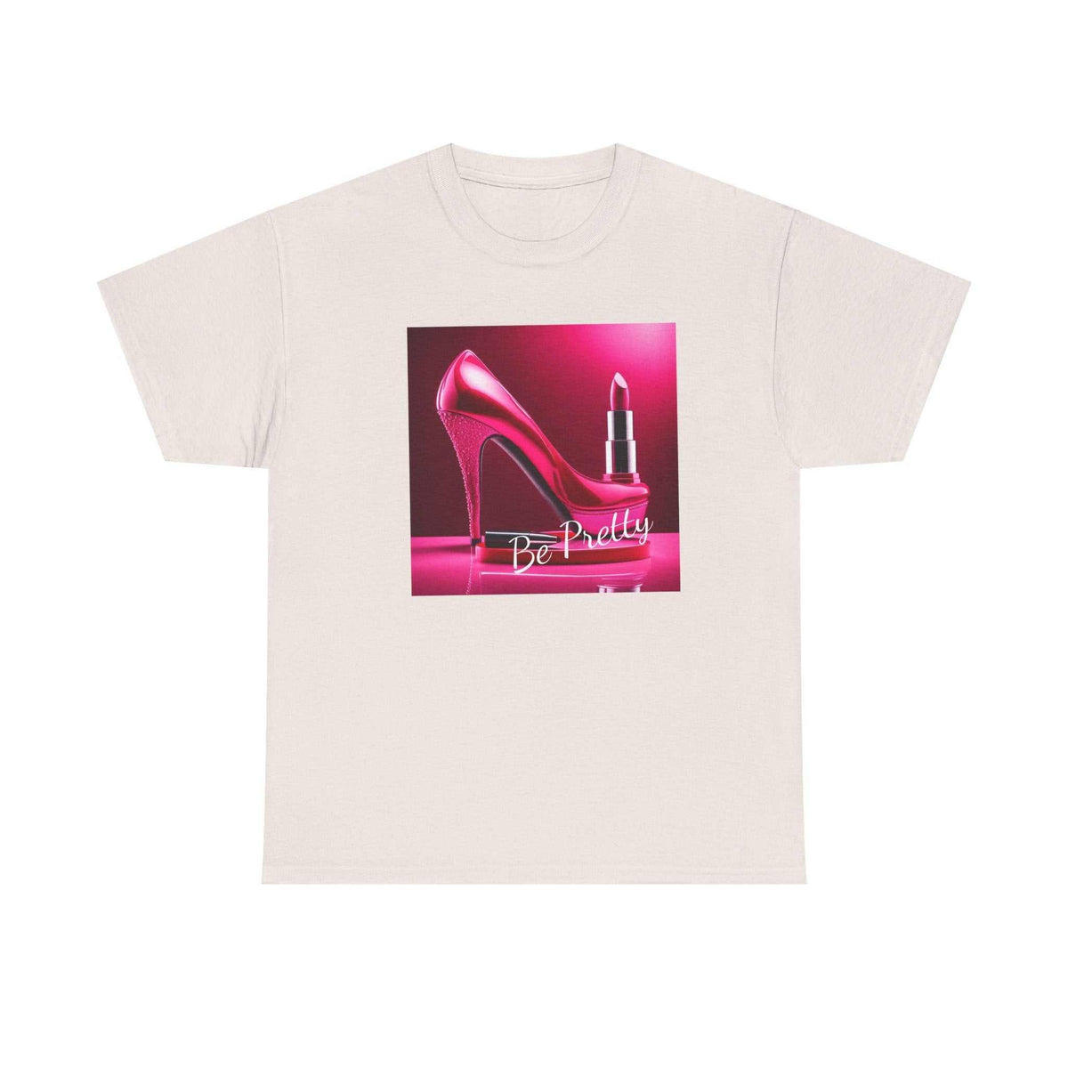 Lipstick N High Heels Unisex Heavy Cotton Tee - underthestarsbabe