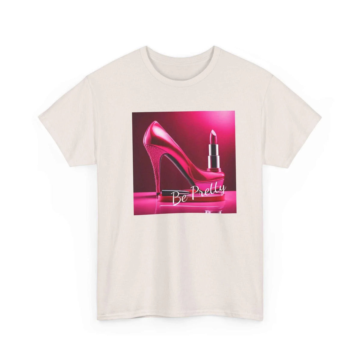Lipstick N High Heels Unisex Heavy Cotton Tee - underthestarsbabe
