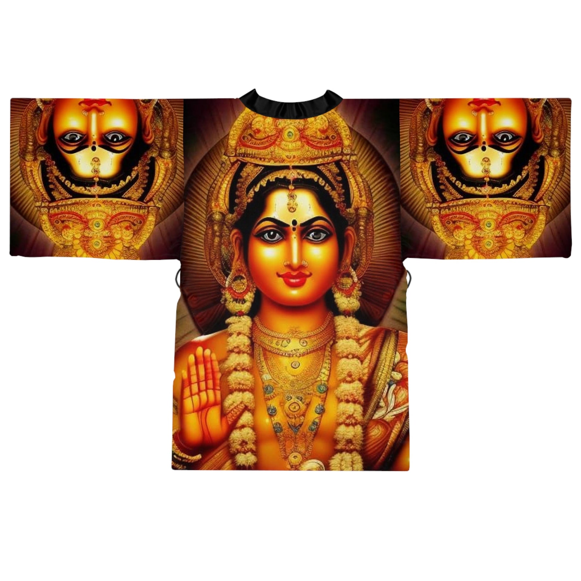 Long Sleeve Kimono Robe (AOP) - underthestarsbabe