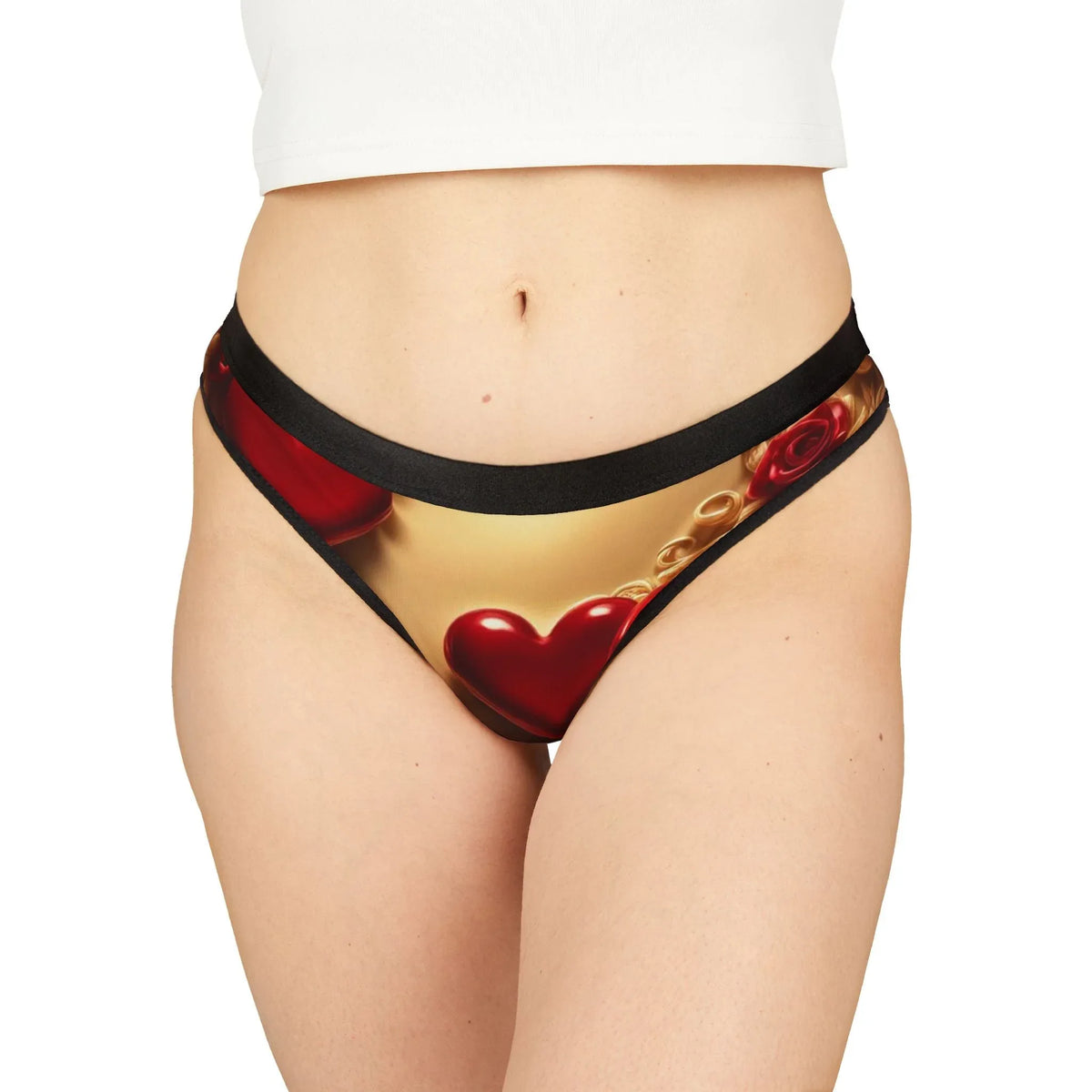 Love Wins Hearts Thong Underwear - Under The Stars Babe - underthestarsbabe