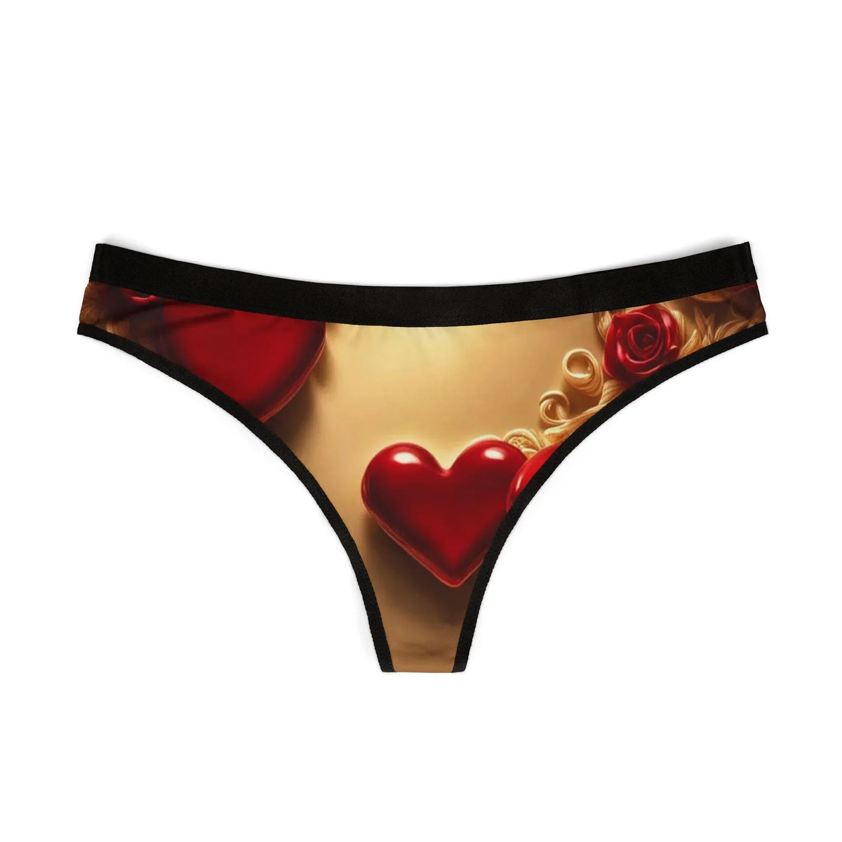 Love Wins Hearts Thong Underwear - Under The Stars Babe - underthestarsbabe