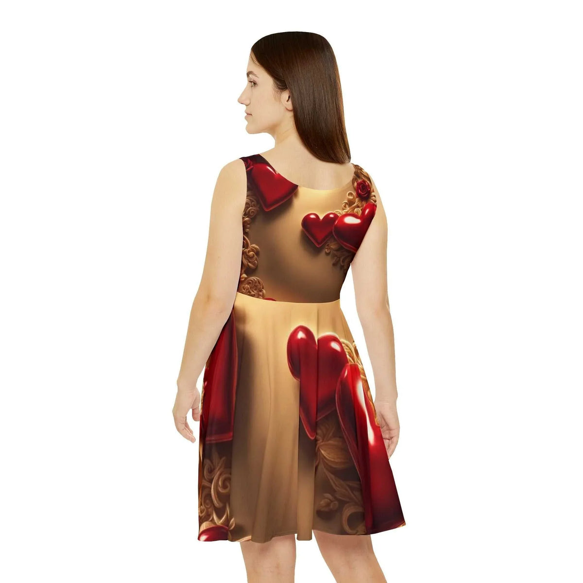 Love Wins Women's Skater Dress - Under the Stars Babe - underthestarsbabe