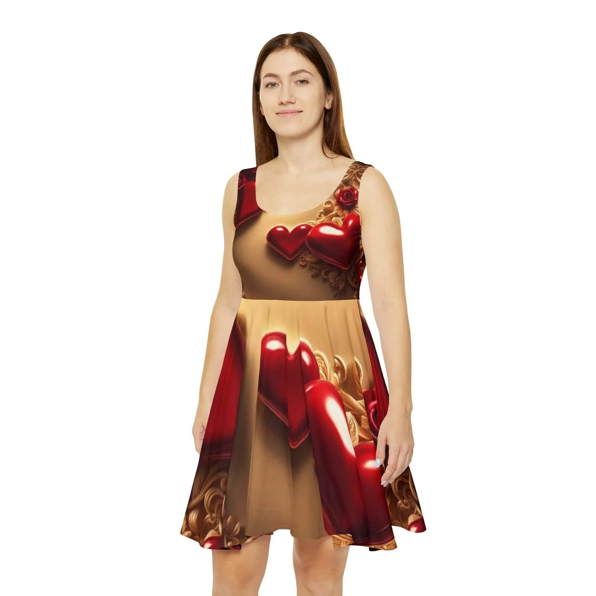 Love Wins Women's Skater Dress - Under the Stars Babe - underthestarsbabe