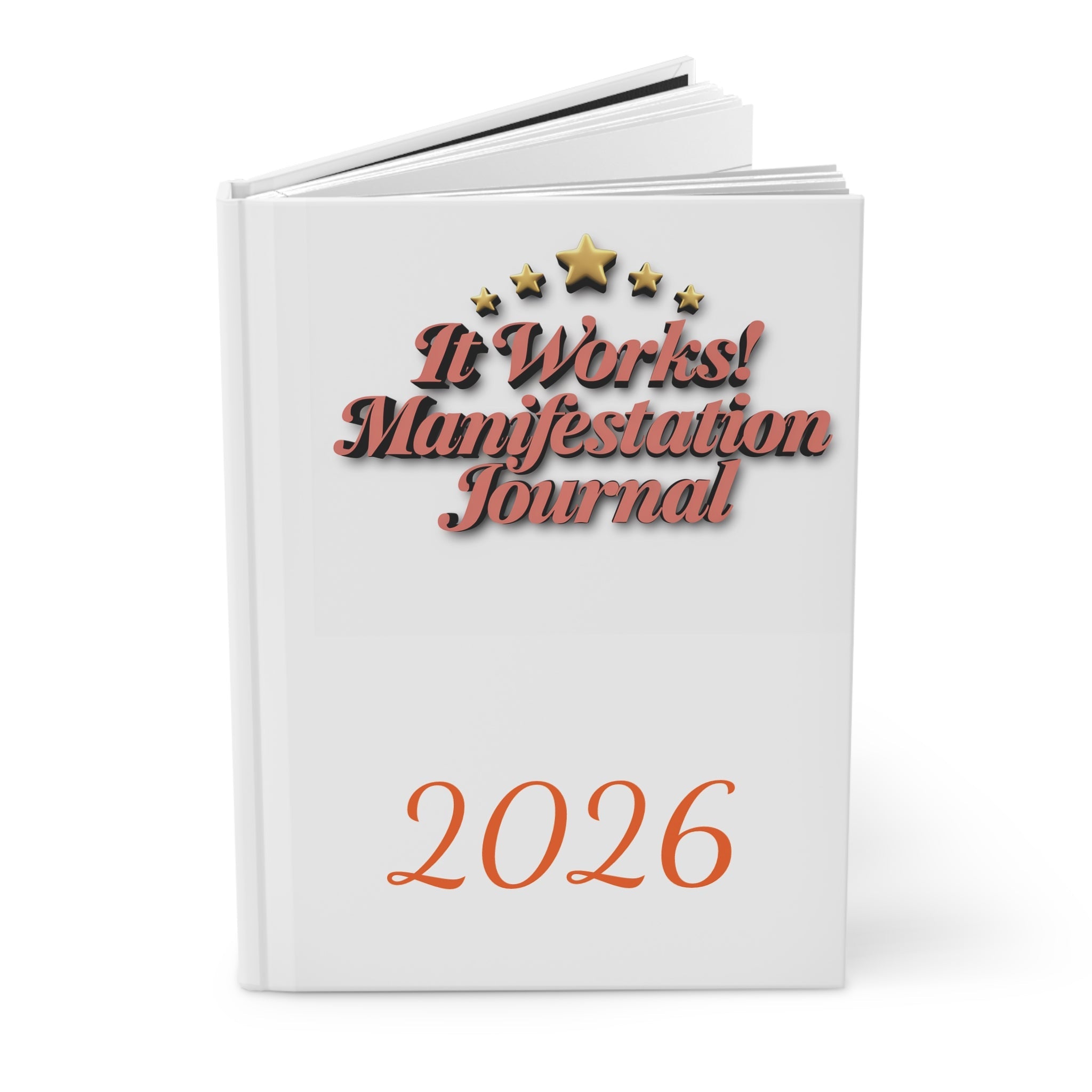 Manifestation Journal 2026 - Hardcover Journal - underthestarsbabe