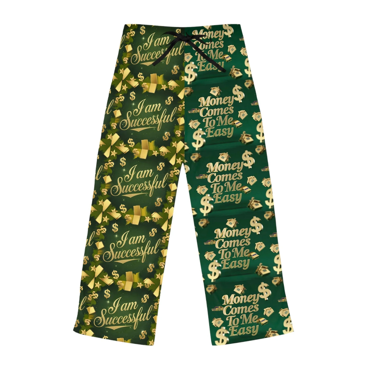Money Flow Women's Pajama Pants - Prosperity & Success - underthestarsbabe