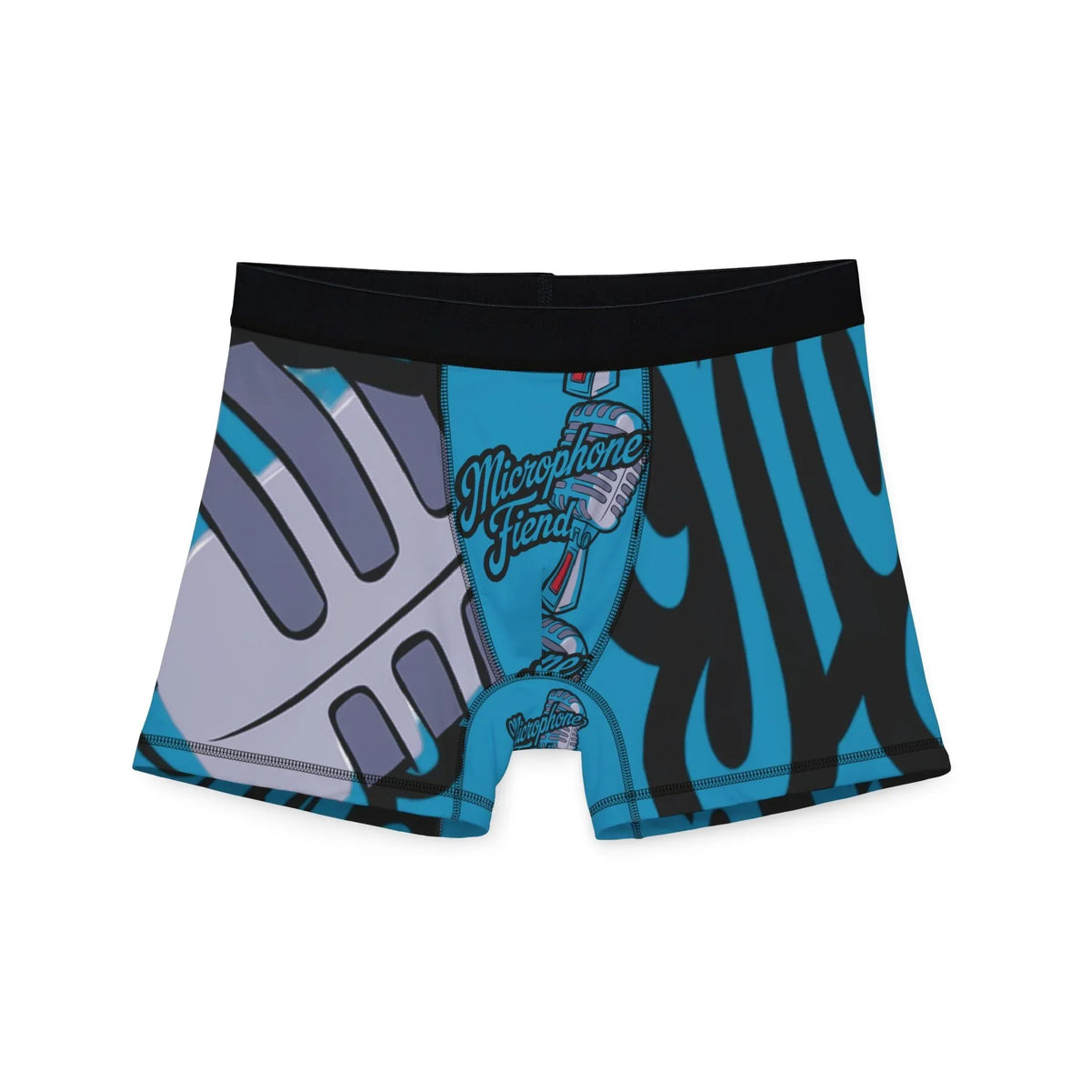Microphone Fiend Men's Boxers AOP - Under The Stars Babe - underthestarsbabe
