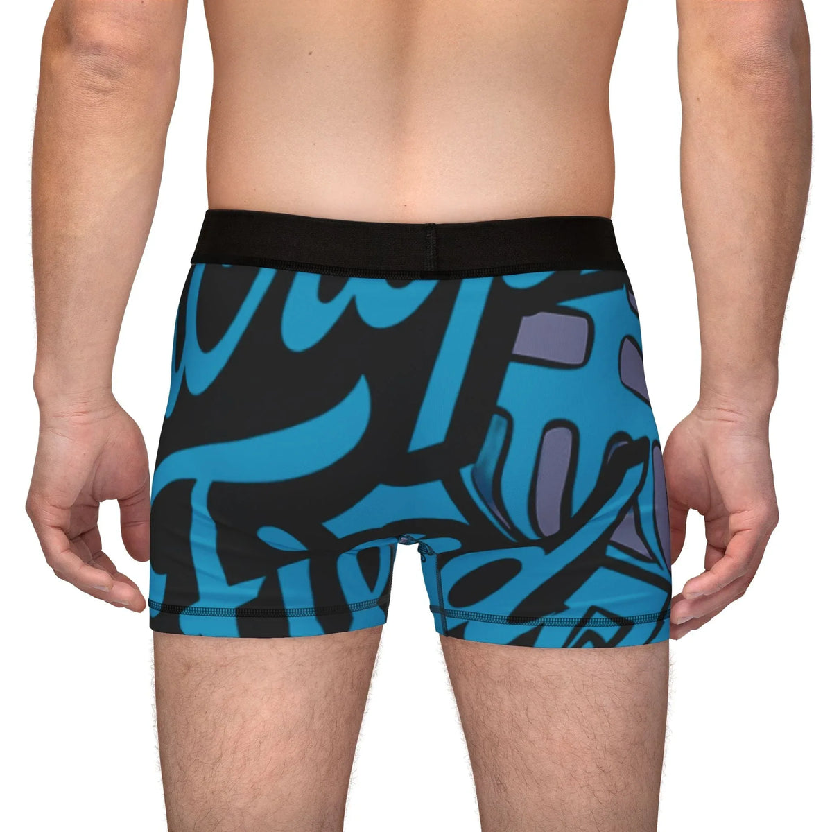 Microphone Fiend Men's Boxers AOP - Under The Stars Babe - underthestarsbabe