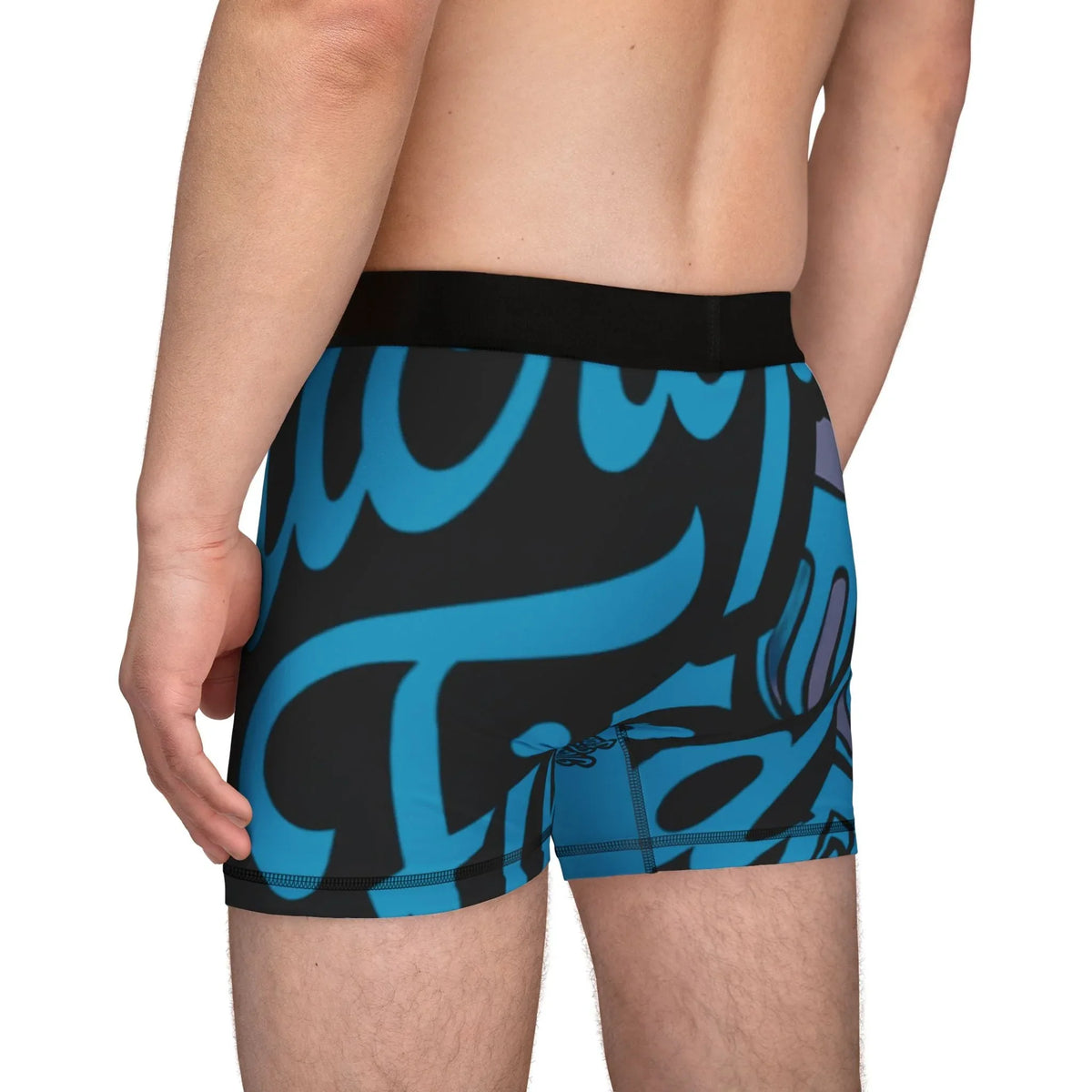 Microphone Fiend Men's Boxers AOP - Under The Stars Babe - underthestarsbabe