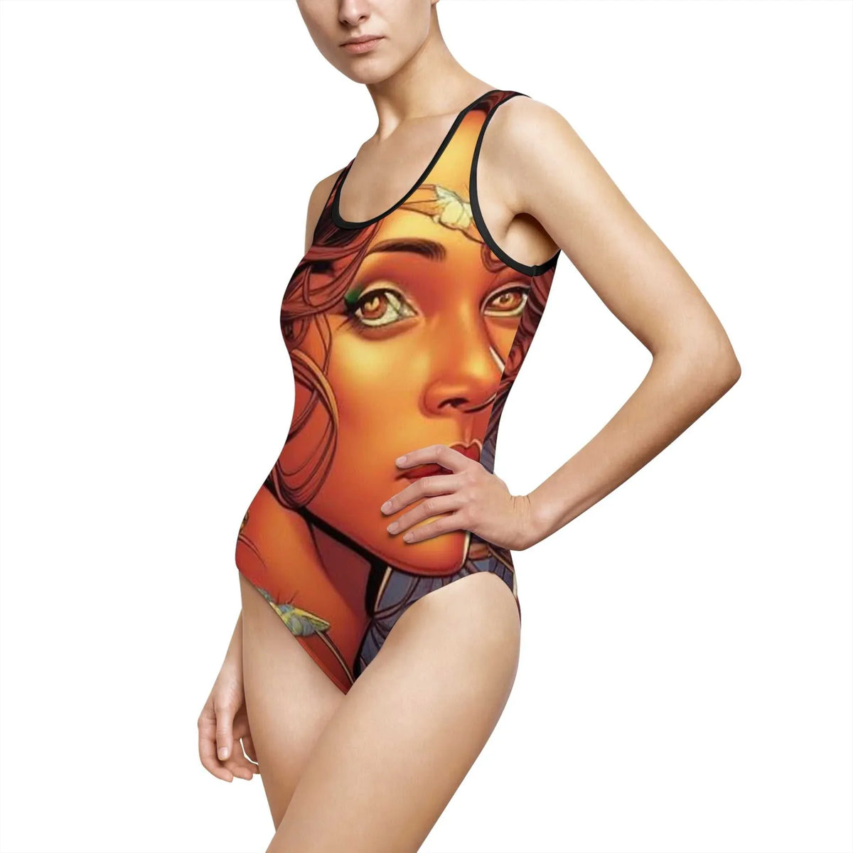 Mermaid Women's Classic One-Piece Swimsuit - Trendy - Under the Stars Babe - underthestarsbabe