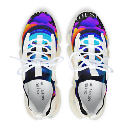 Mesh Sneakers - Star Girl Design - underthestarsbabe