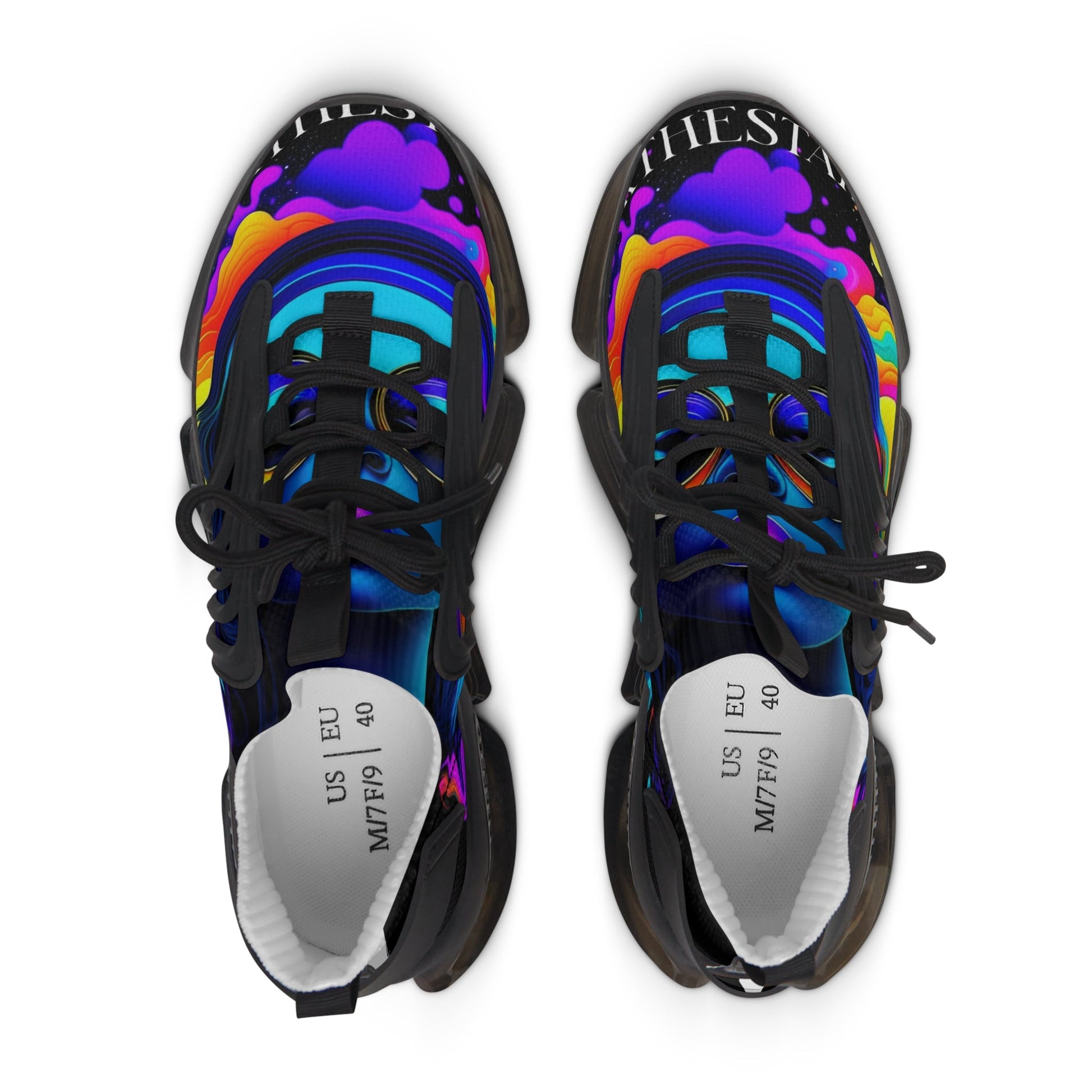 Mesh Sneakers - Star Girl Design - underthestarsbabe