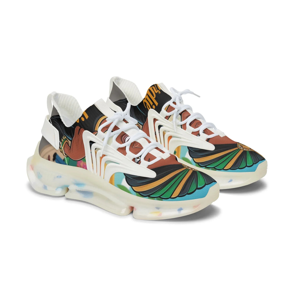 Mesh Sneakers - Yardie Babe Women - underthestarsbabe