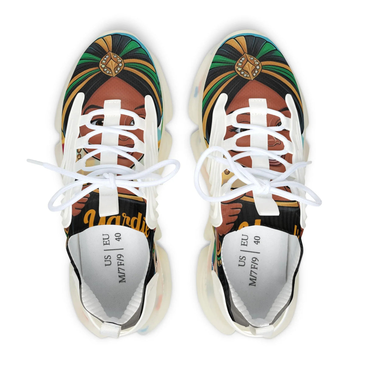 Mesh Sneakers - Yardie Babe Women - underthestarsbabe