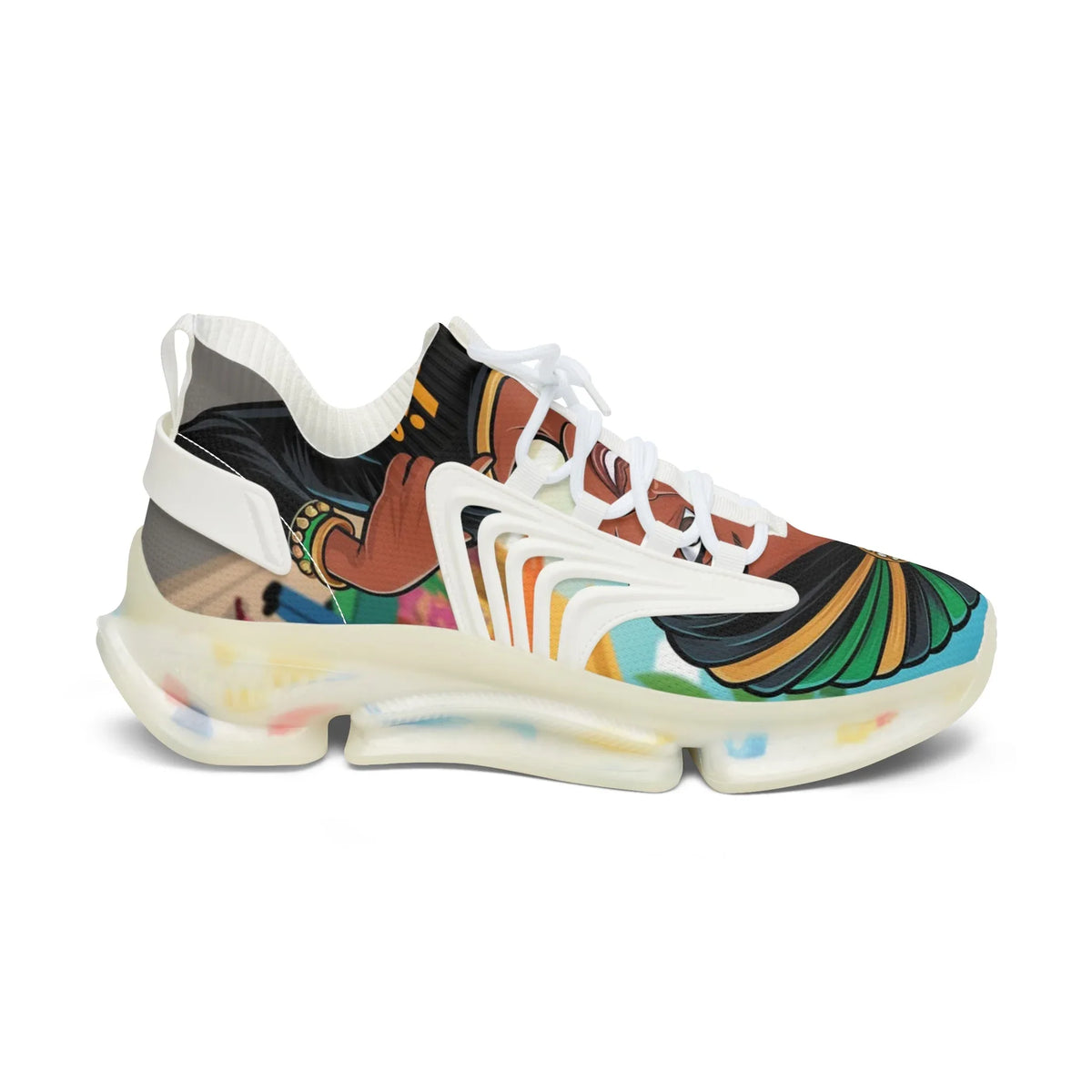 Mesh Sneakers - Yardie Babe Women - underthestarsbabe