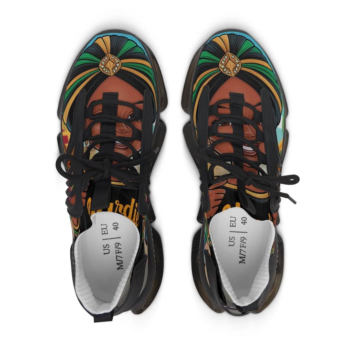 Mesh Sneakers - Yardie Babe Women - underthestarsbabe