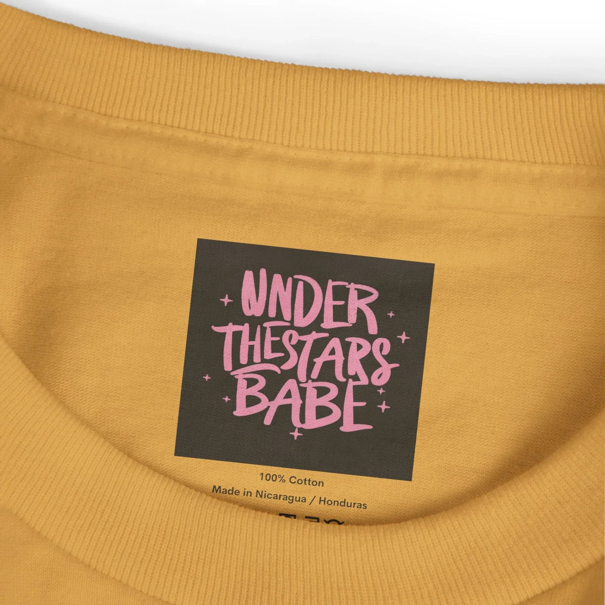Microphone Fiend Unisex Heavyweight Tee - Under The Stars Babe - underthestarsbabe