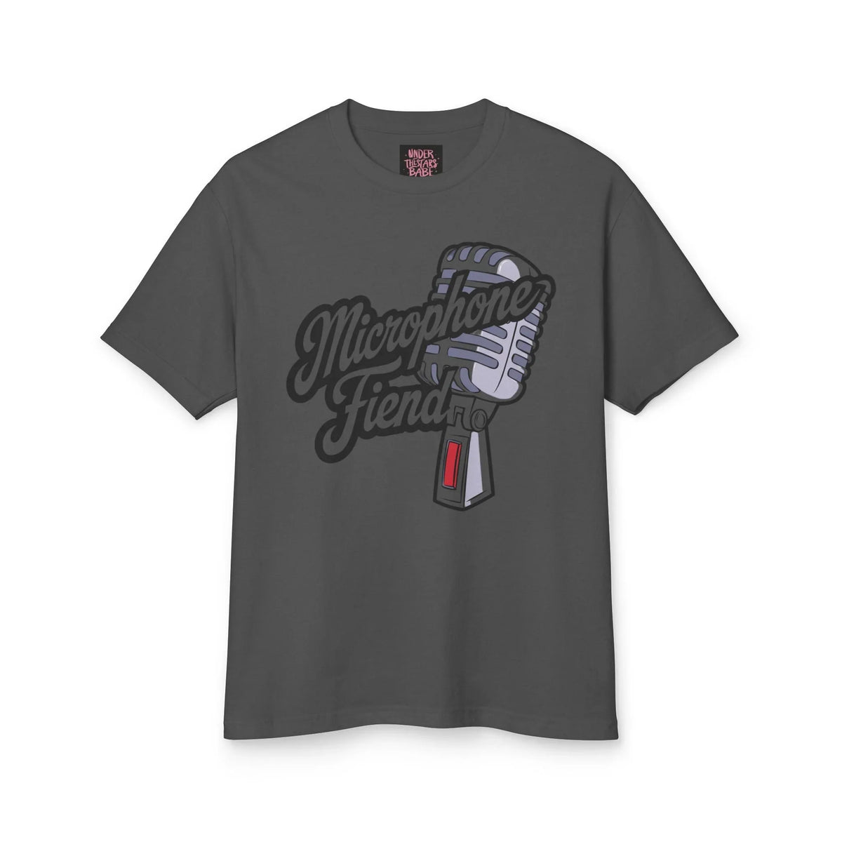 Microphone Fiend Unisex Heavyweight Tee - Under The Stars Babe - underthestarsbabe