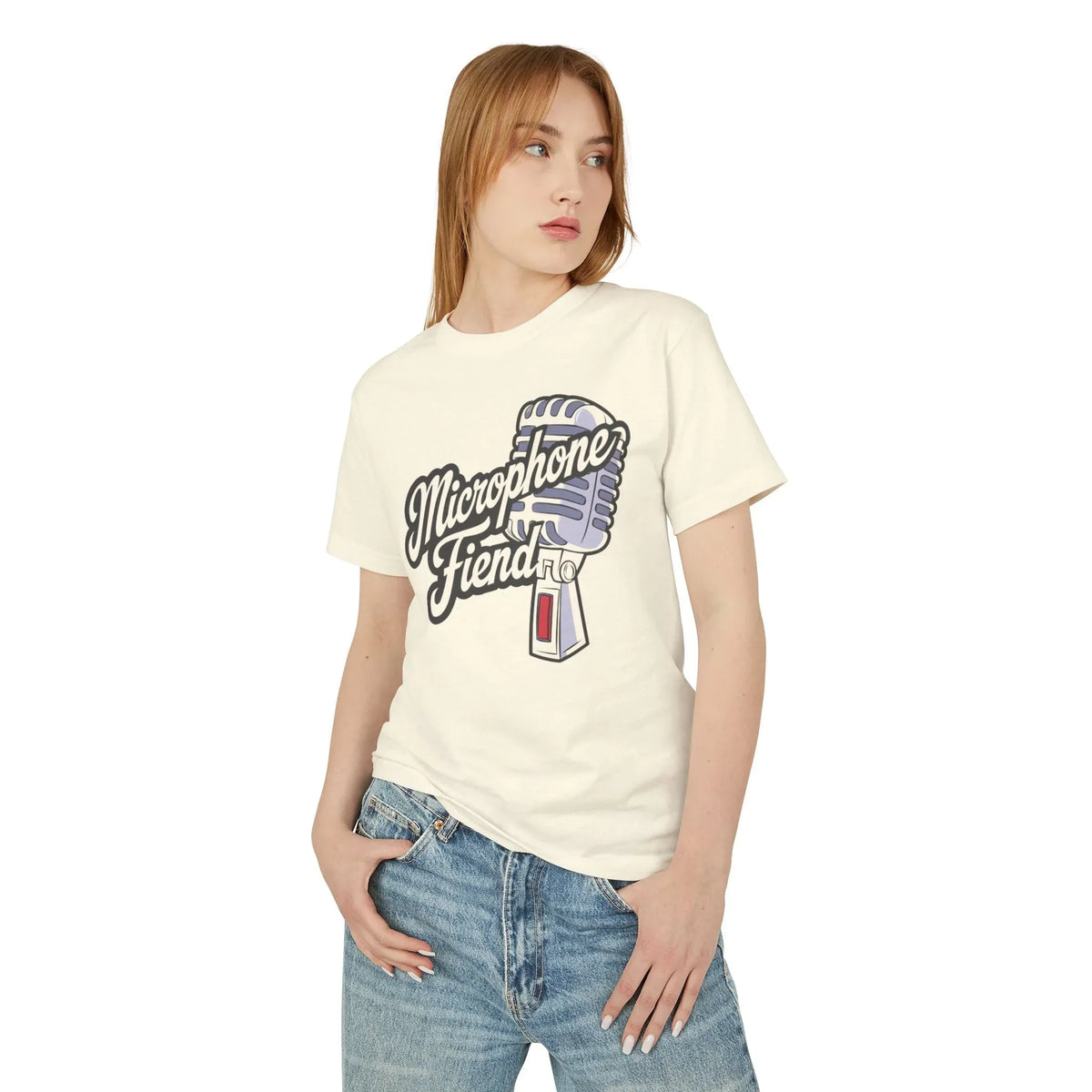 Microphone Fiend Unisex Heavyweight Tee - Under The Stars Babe - underthestarsbabe
