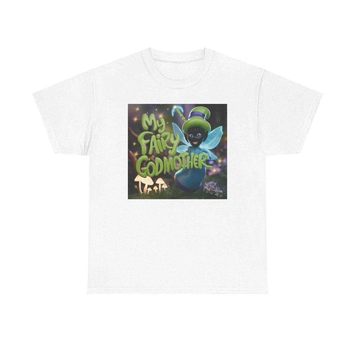 My Fairy Godmother Cotton Tee - Under the Stars Babe - underthestarsbabe