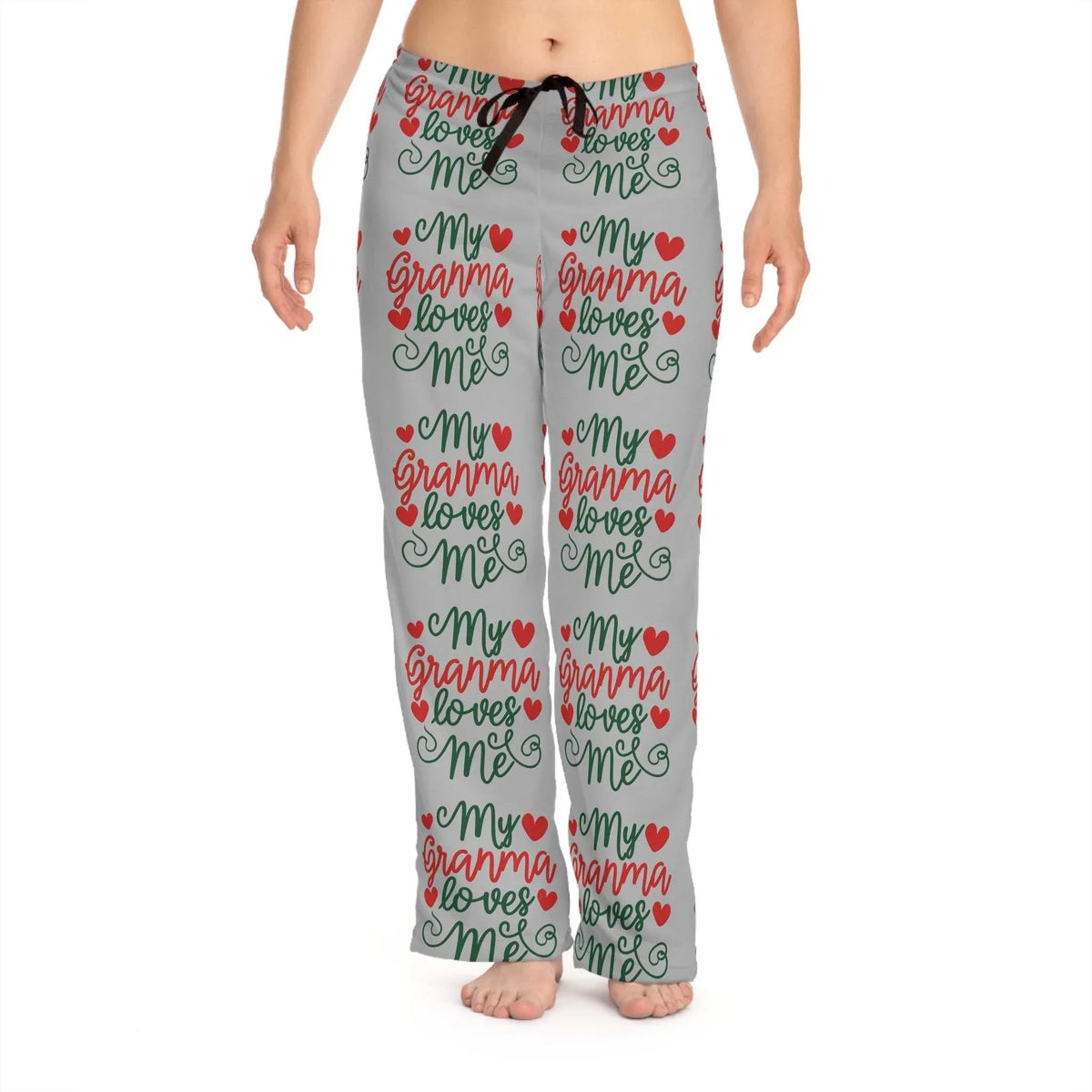 My Granma Love Me Women's Pajama Pants (AOP) - underthestarsbabe