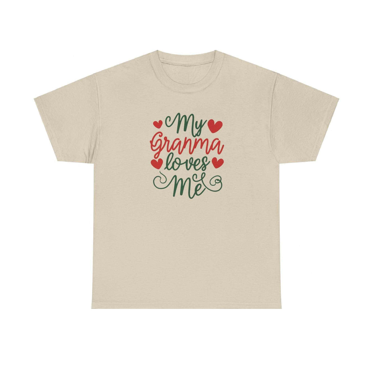 My Granma Loves Me Unisex Cotton Tee - Heartfelt Gift - Under the Stars Babe - underthestarsbabe