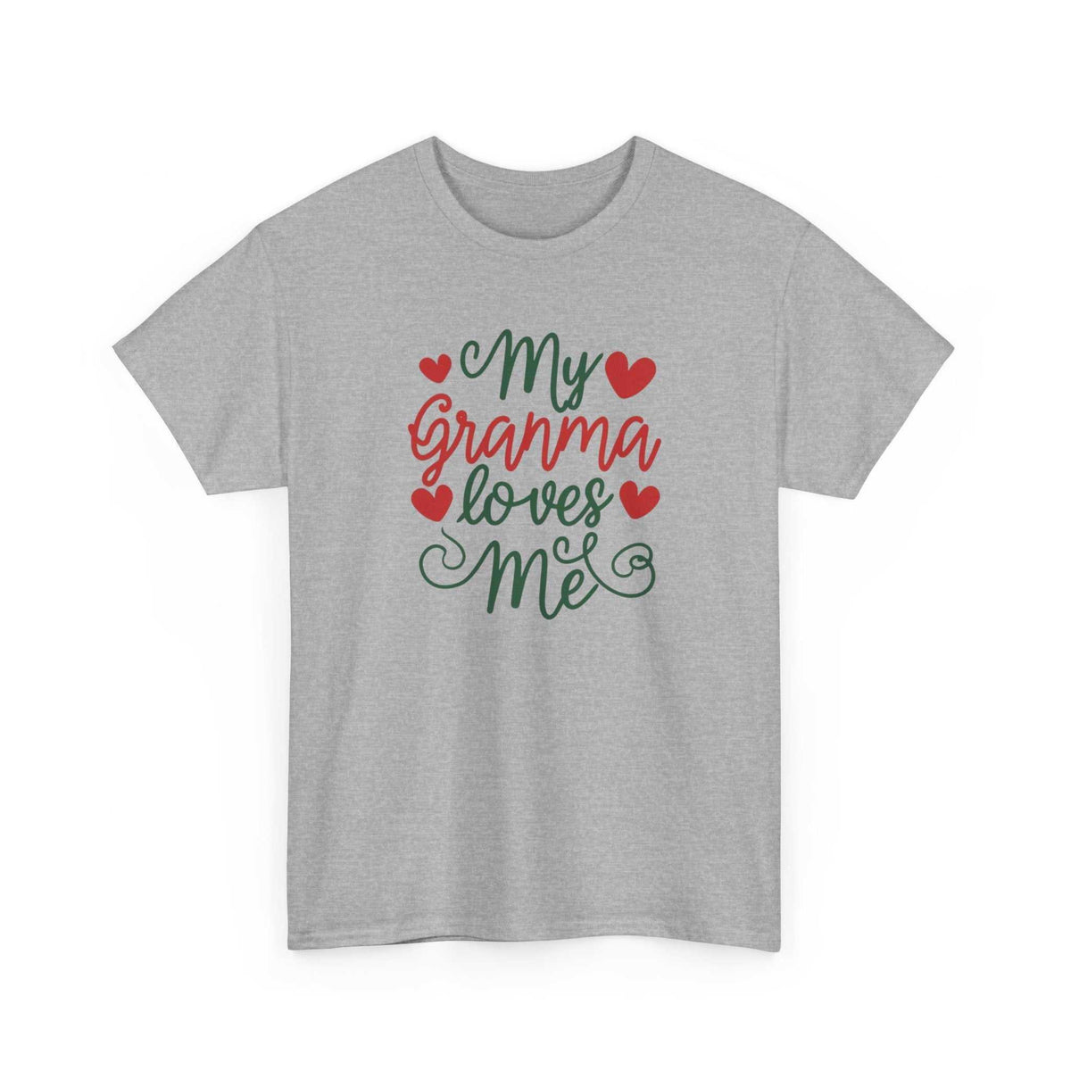 My Granma Loves Me Unisex Cotton Tee - Heartfelt Gift - Under the Stars Babe - underthestarsbabe