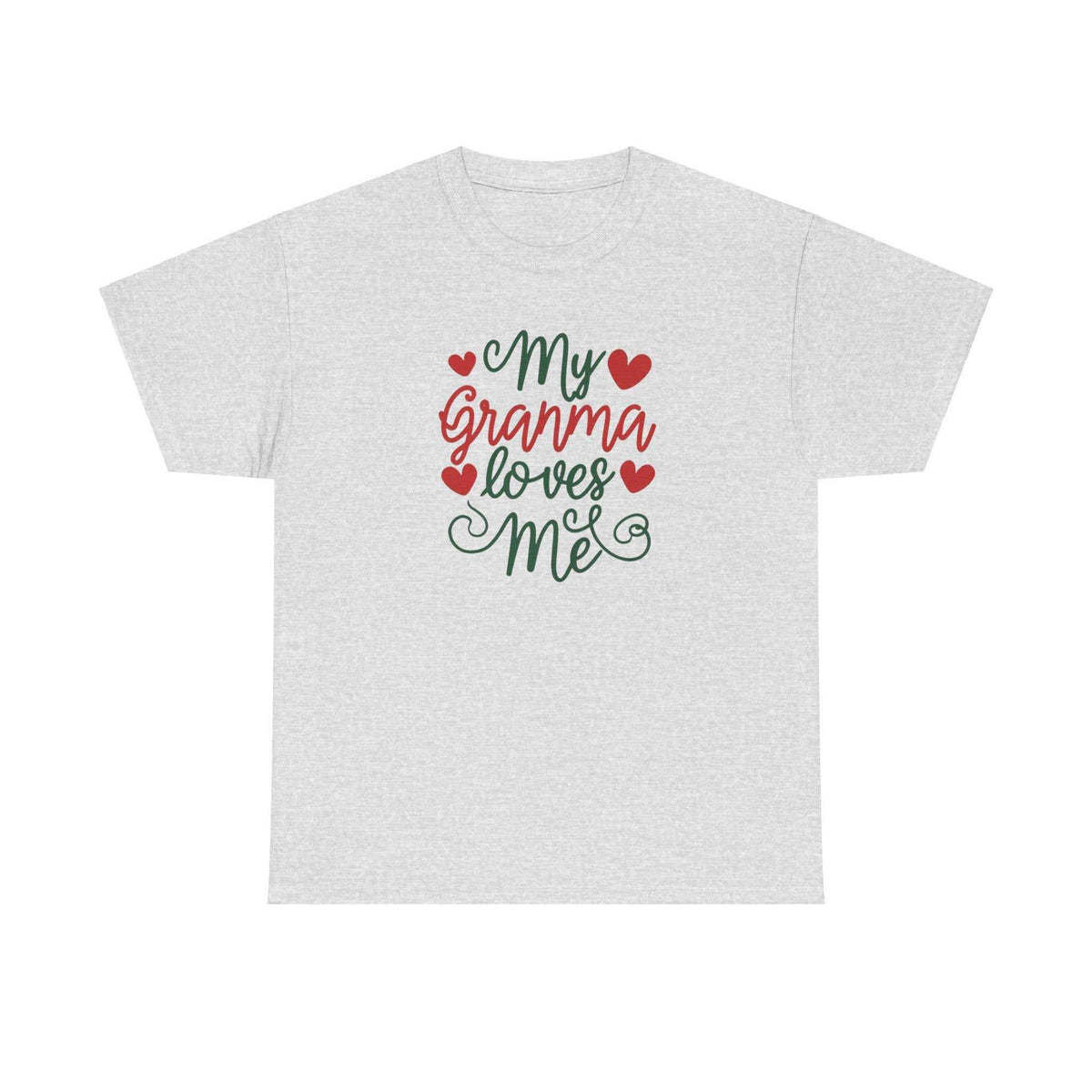 My Granma Loves Me Unisex Cotton Tee - Heartfelt Gift - Under the Stars Babe - underthestarsbabe
