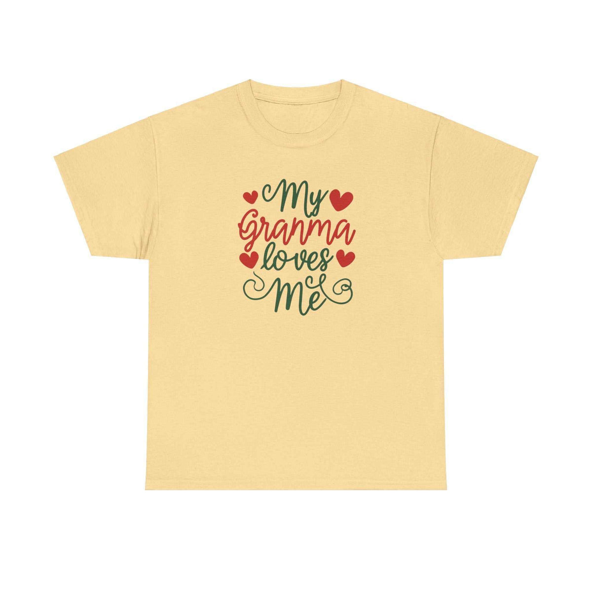 My Granma Loves Me Unisex Cotton Tee - Heartfelt Gift - Under the Stars Babe - underthestarsbabe