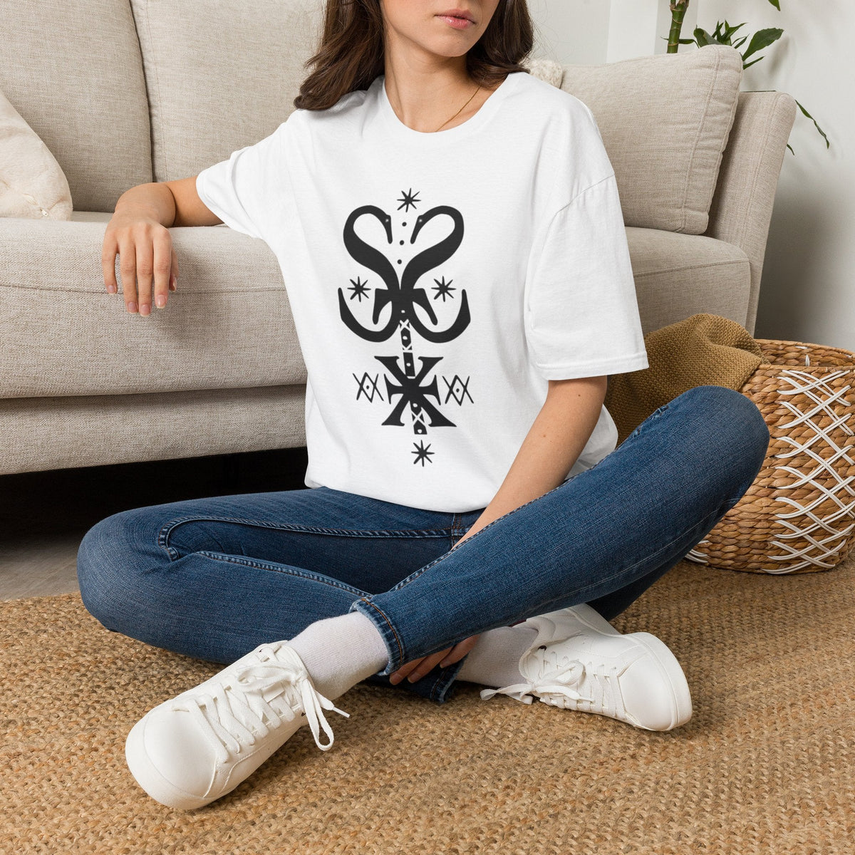 Mystic Sigil Tee — St. Expedite Sigil Graphic T-Shirt - underthestarsbabe