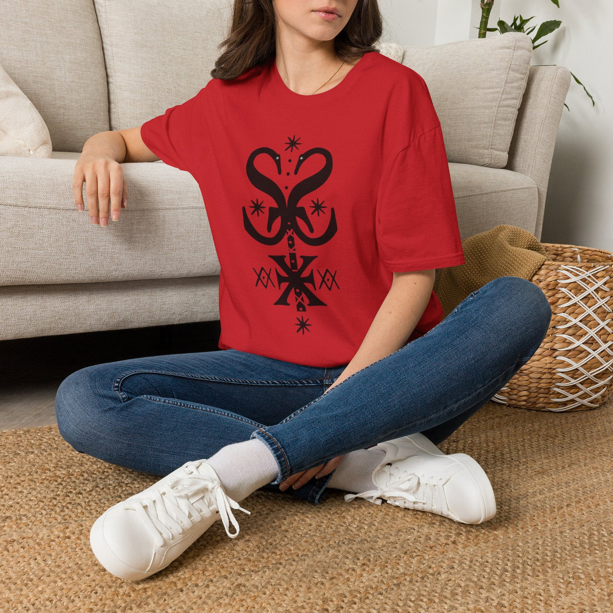 Mystic Sigil Tee — St. Expedite Sigil Graphic T-Shirt - underthestarsbabe