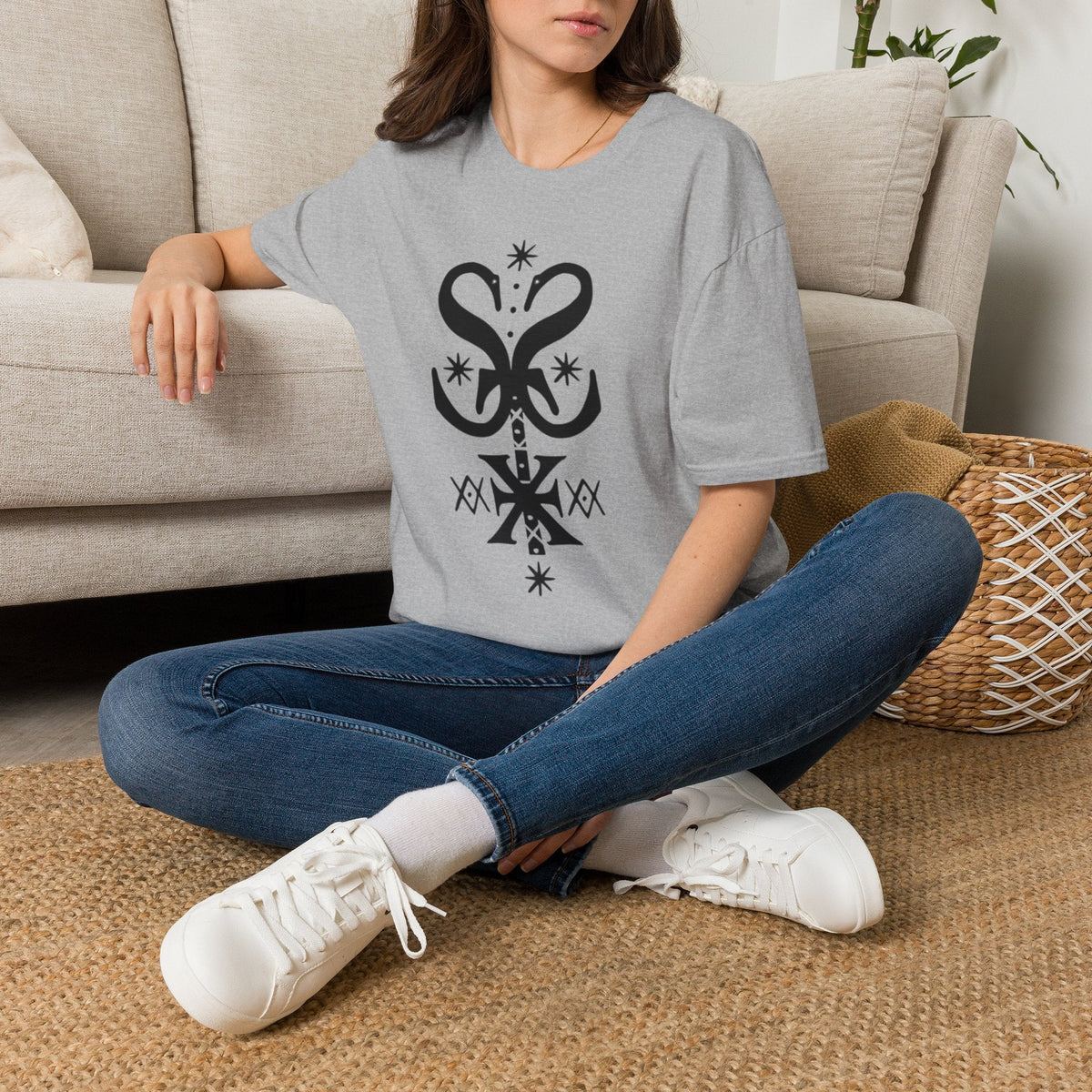Mystic Sigil Tee — St. Expedite Sigil Graphic T-Shirt - underthestarsbabe