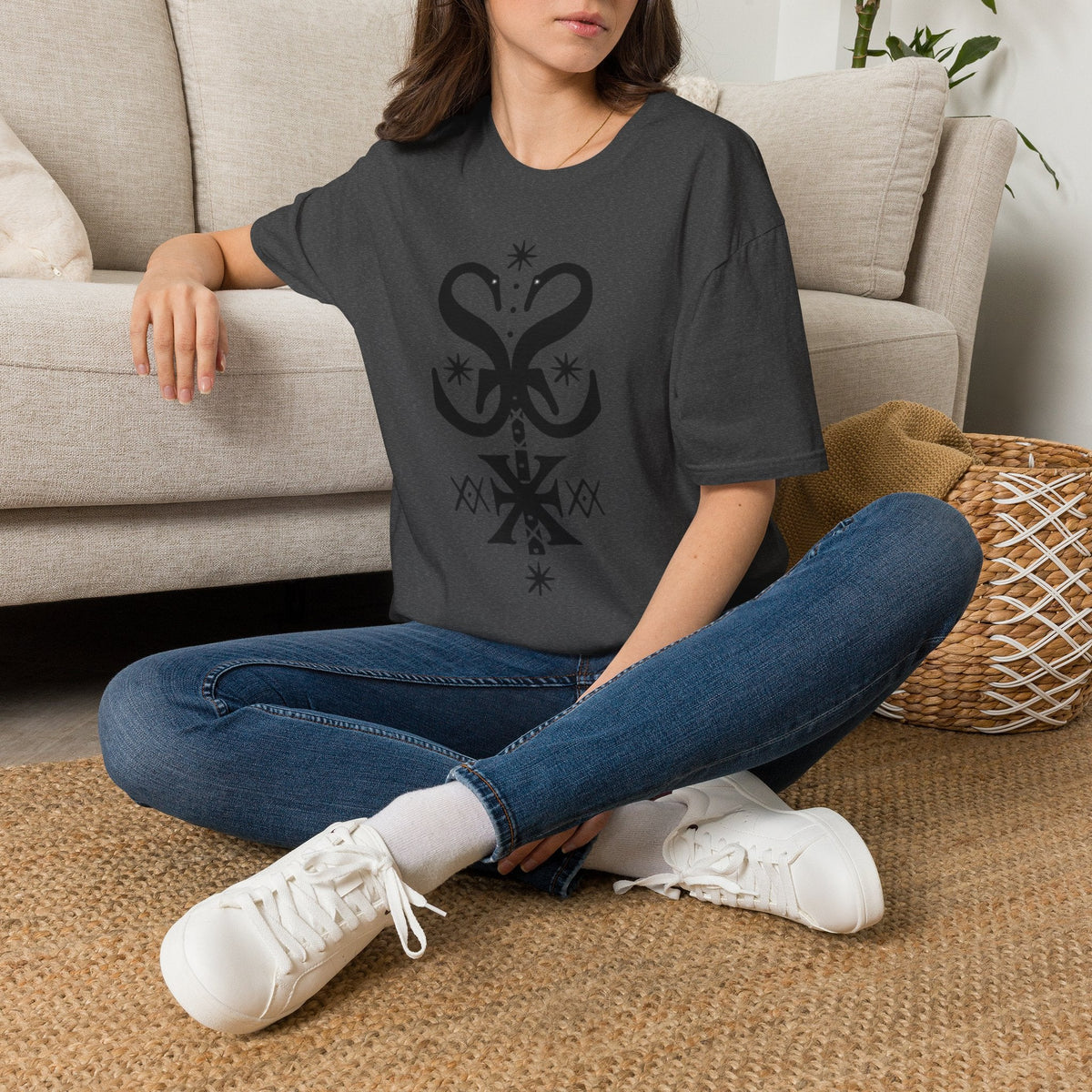 Mystic Sigil Tee — St. Expedite Sigil Graphic T-Shirt - underthestarsbabe